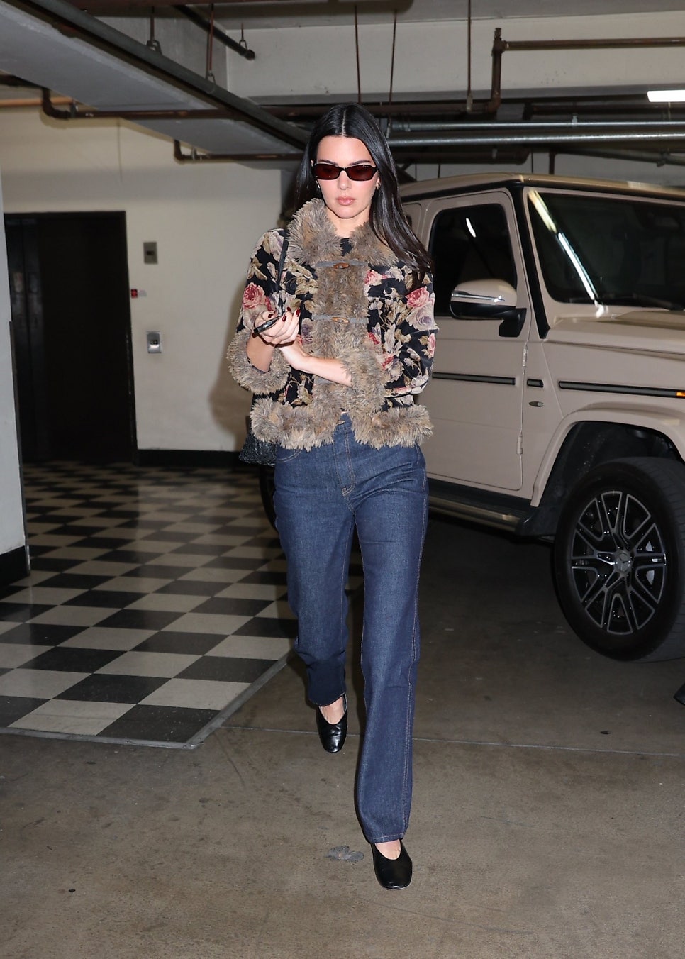 Kendall Jenner & Kylie Jenner leaving Sushi Park in LA after dinner on 02/10/26