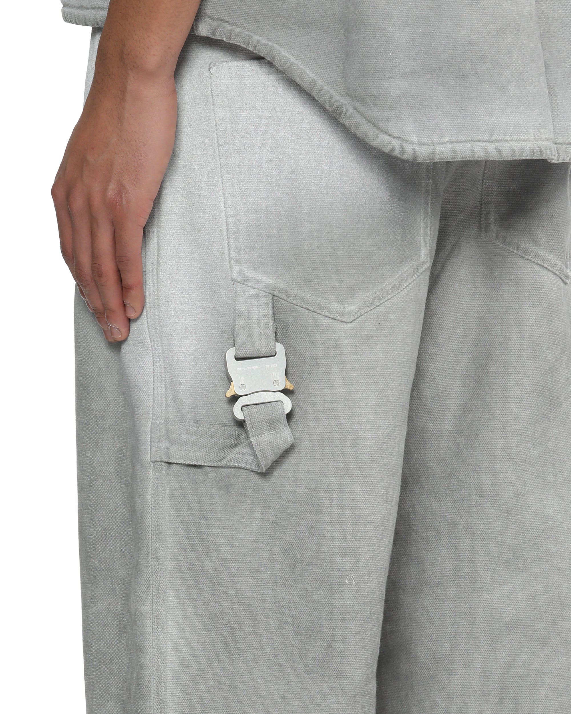 1017 ALYX 9SM Bleached carpenter denim pants