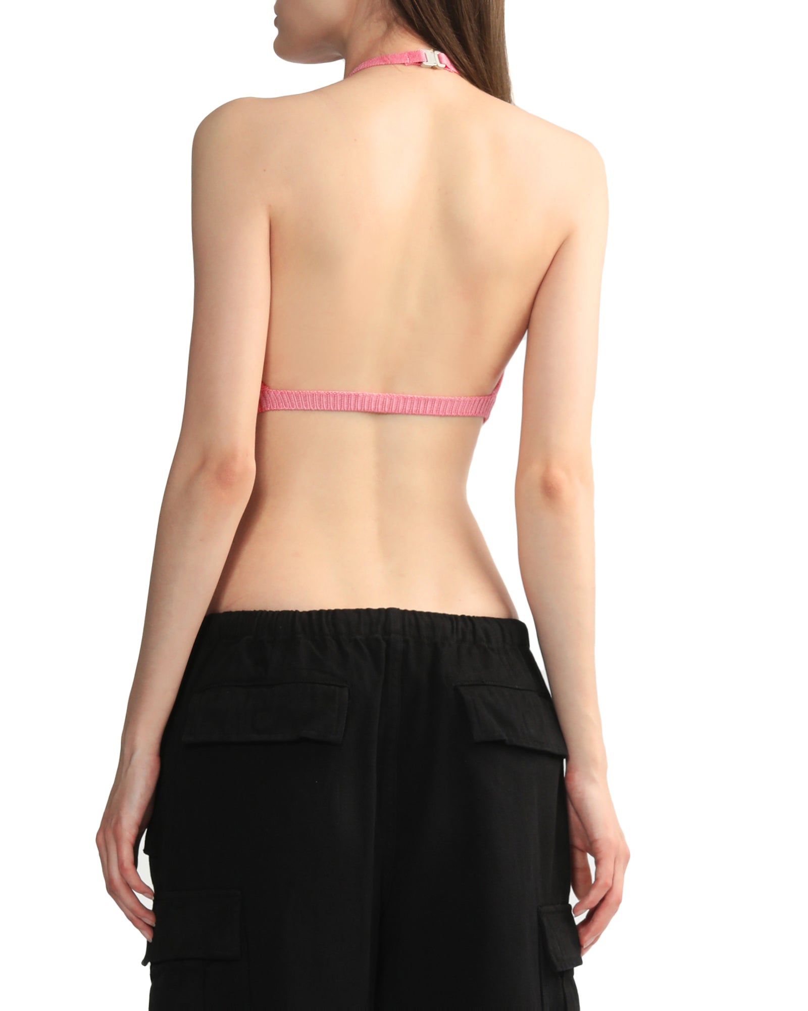 1017 ALYX 9SM Buckle halter neck bra top