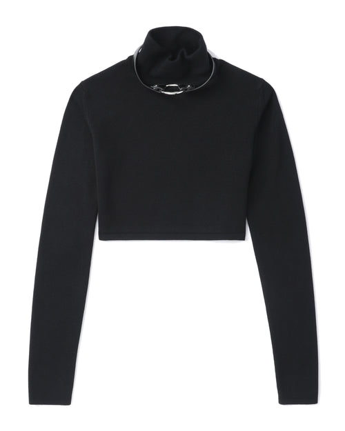 1017 ALYX 9SM Cropped knit turtleneck sweater