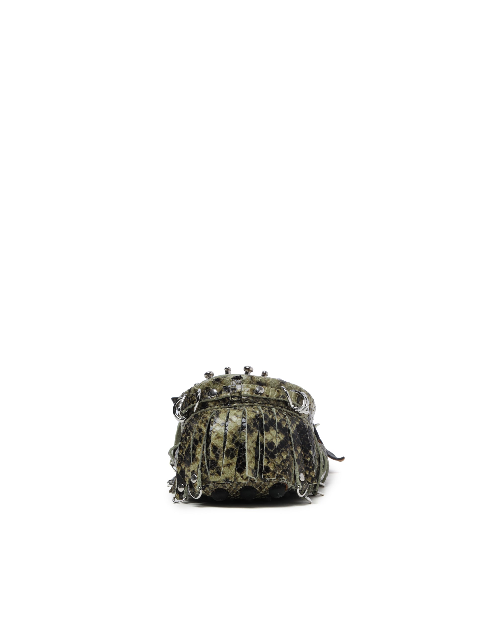 13 09 SR Snakeskin Puli strap moccasin