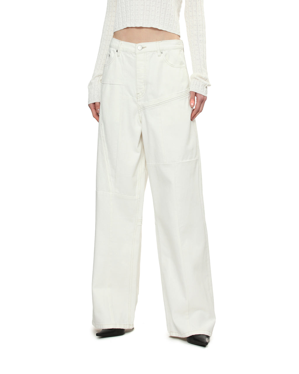 1/OFF PARIS Patchwork baggy jeans