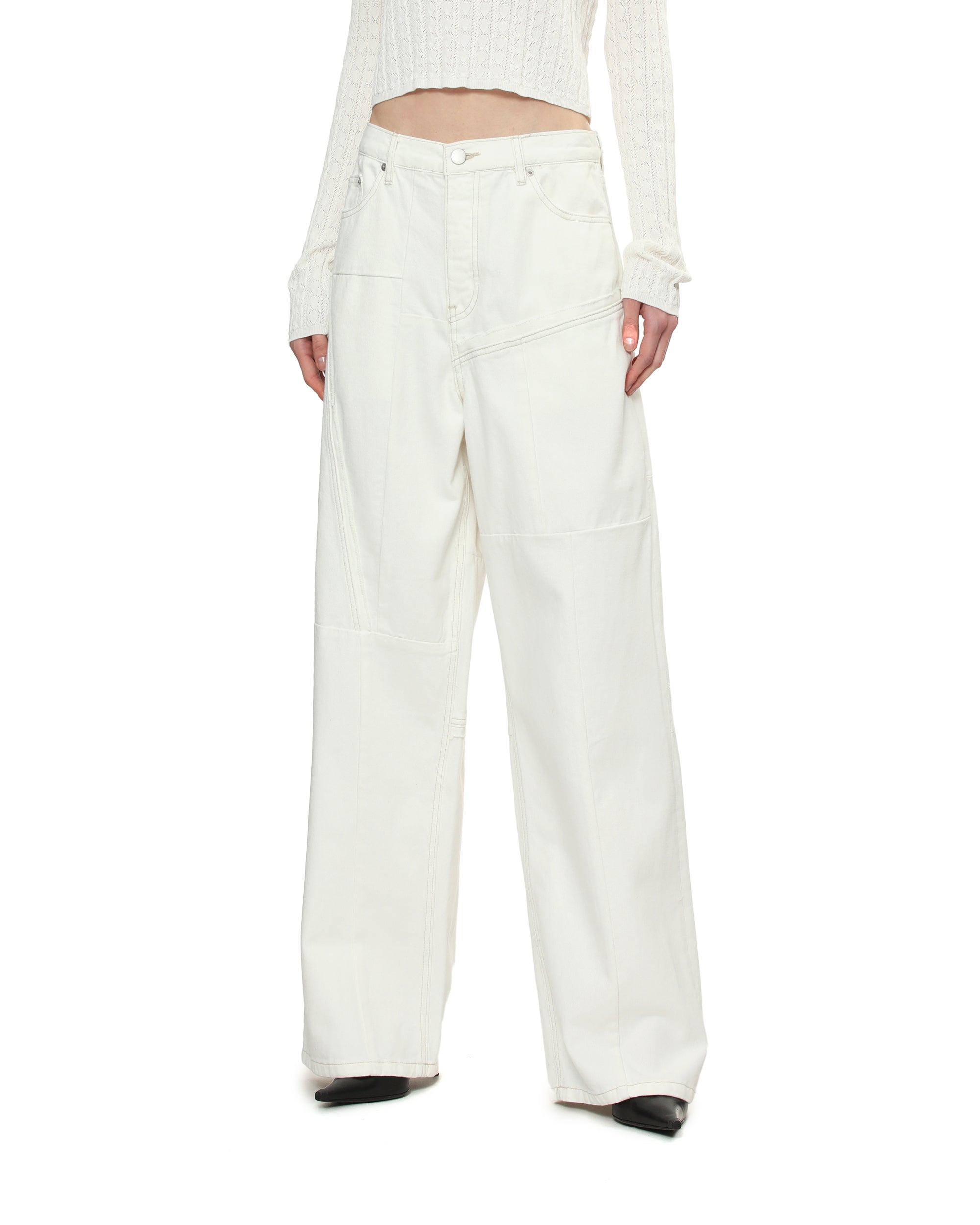 1/OFF PARIS Patchwork baggy jeans