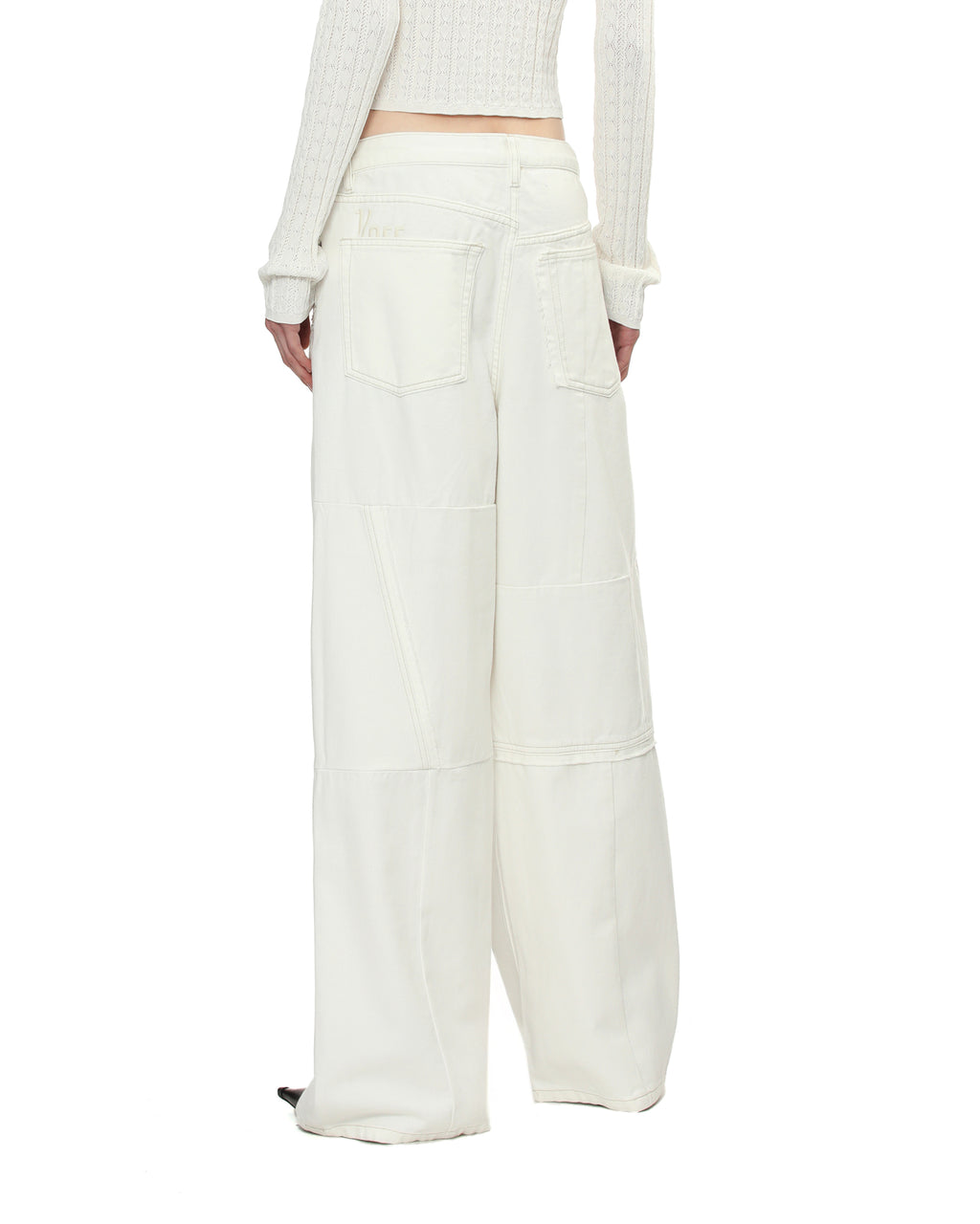 1/OFF PARIS Patchwork baggy jeans