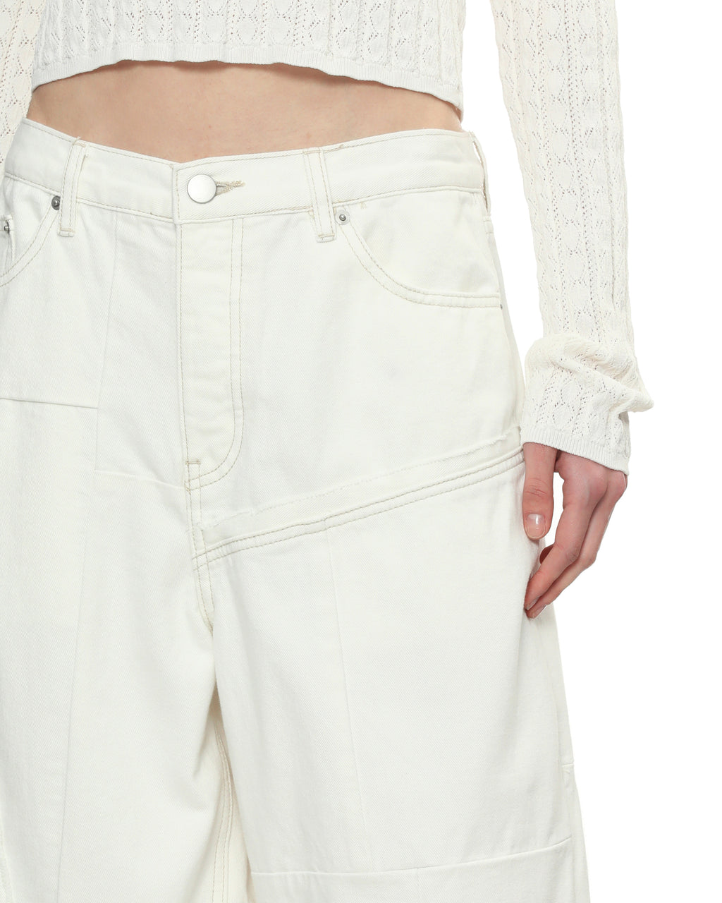 1/OFF PARIS Patchwork baggy jeans