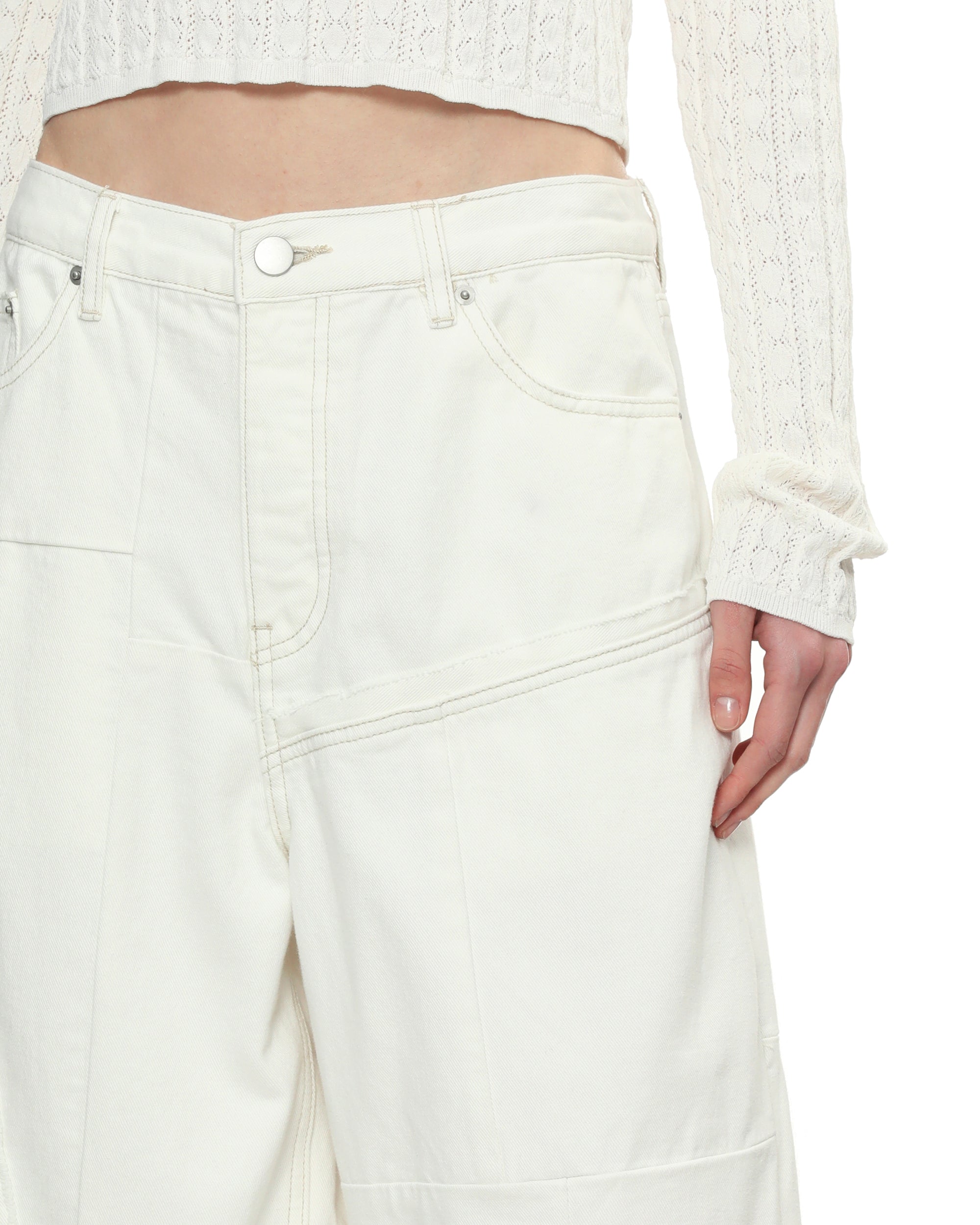 1/OFF PARIS Patchwork baggy jeans