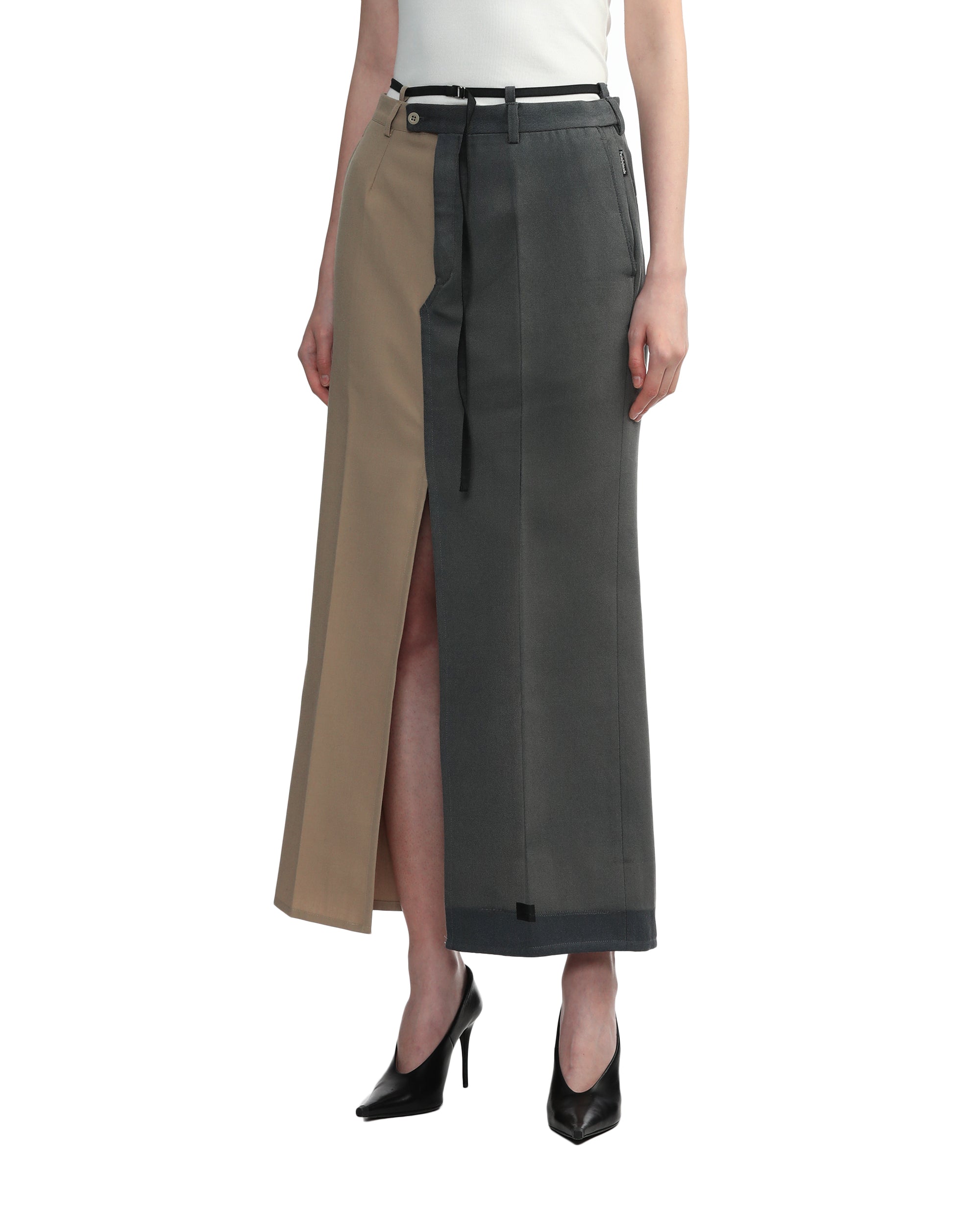 1/OFF PARIS Split long skirt
