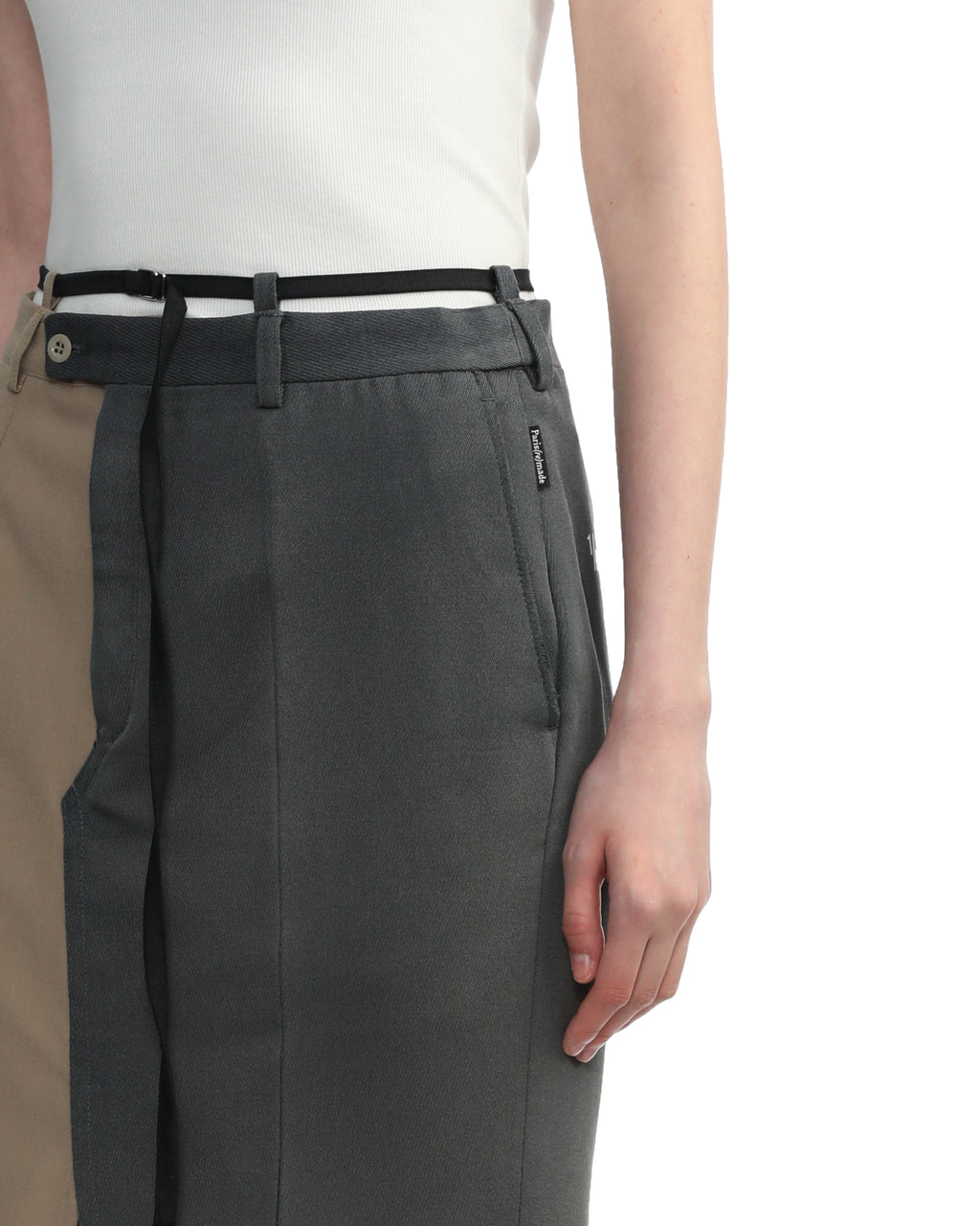 1/OFF PARIS Split long skirt