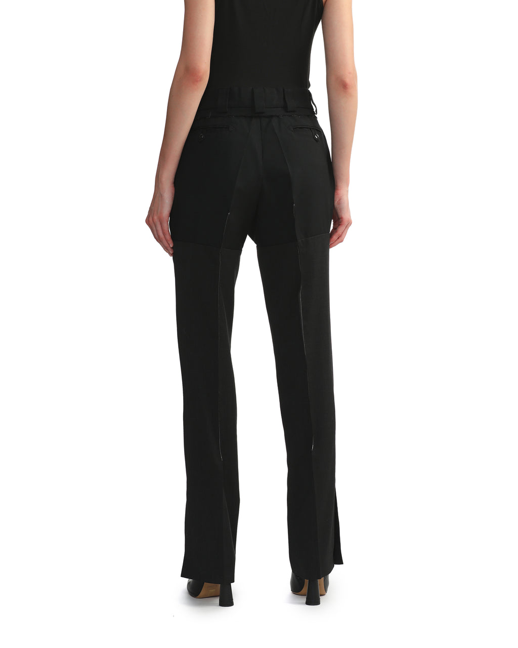 1/OFF PARIS Spliced tailored pants