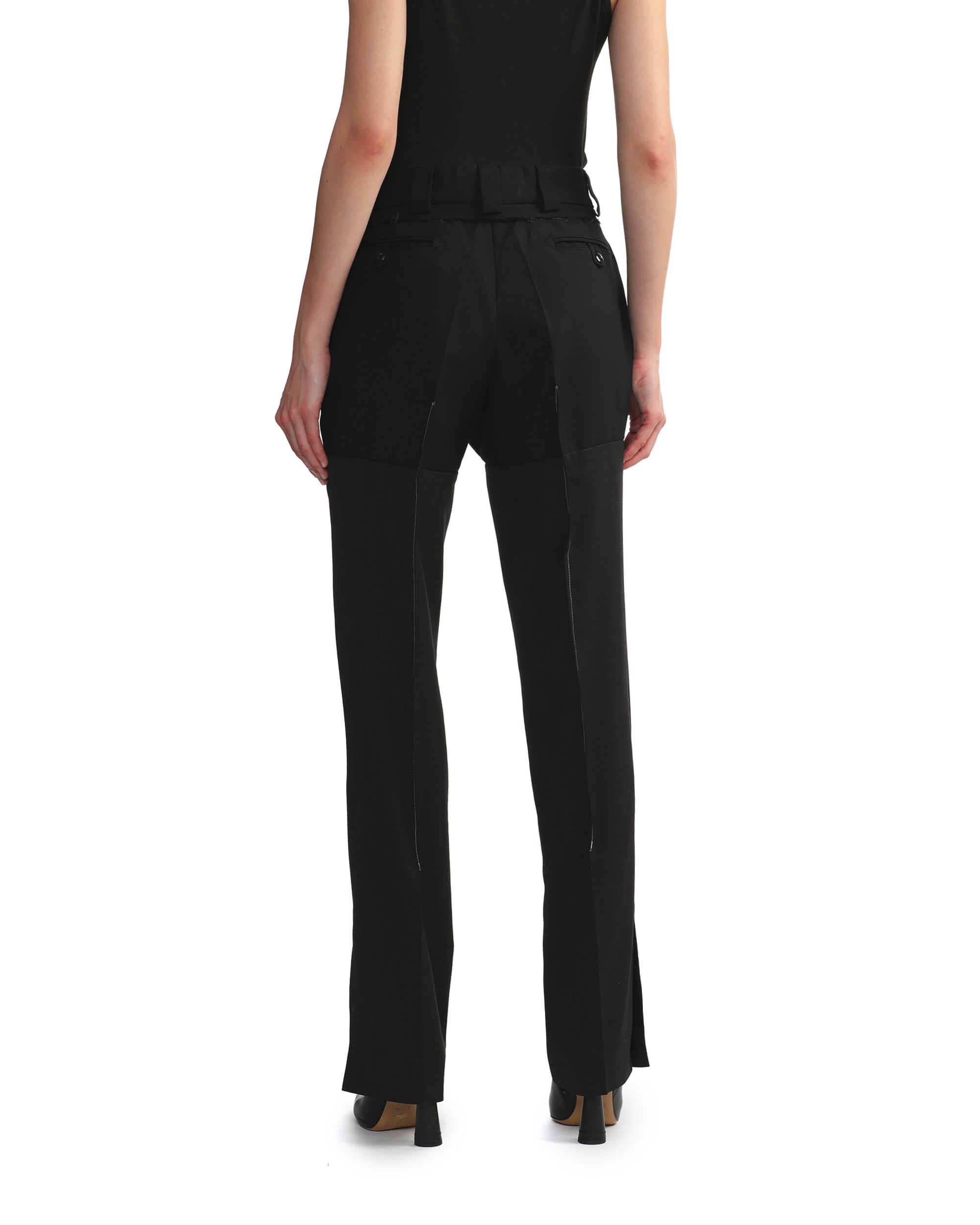 1/OFF PARIS Spliced tailored pants