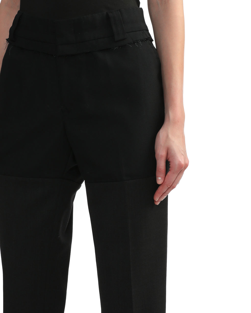 1/OFF PARIS Spliced tailored pants