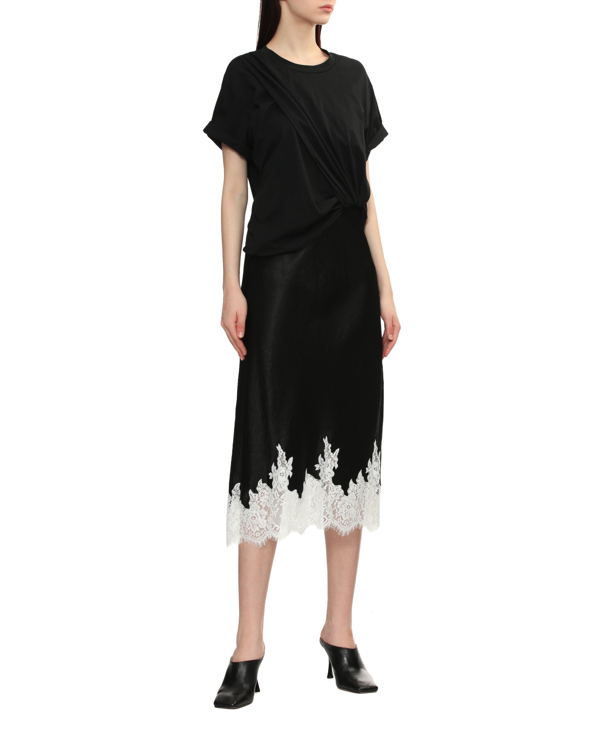 3.1 PHILLIP LIM Drapered T-shirt dress