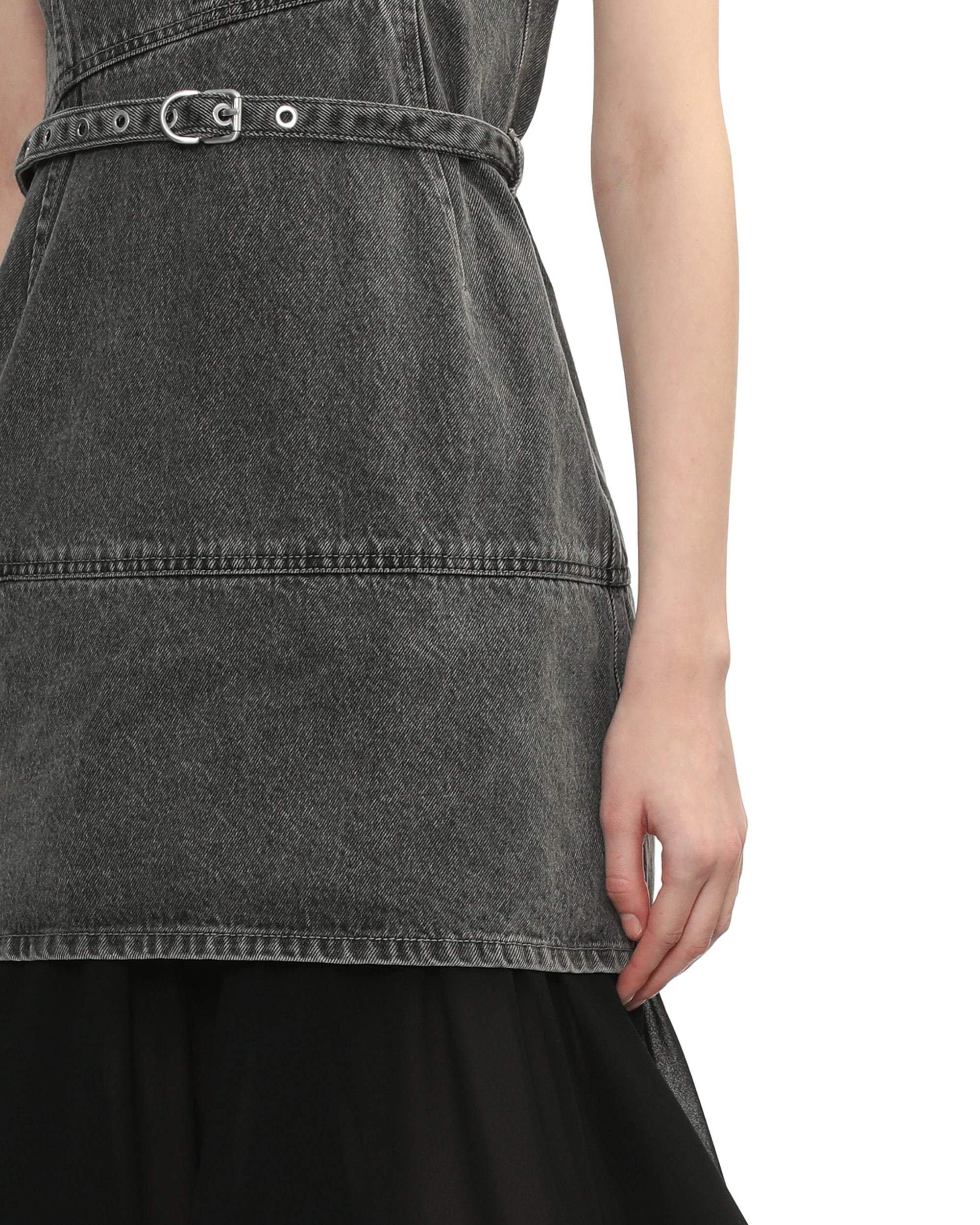 3.1 PHILLIP LIM Denim V-neck dress