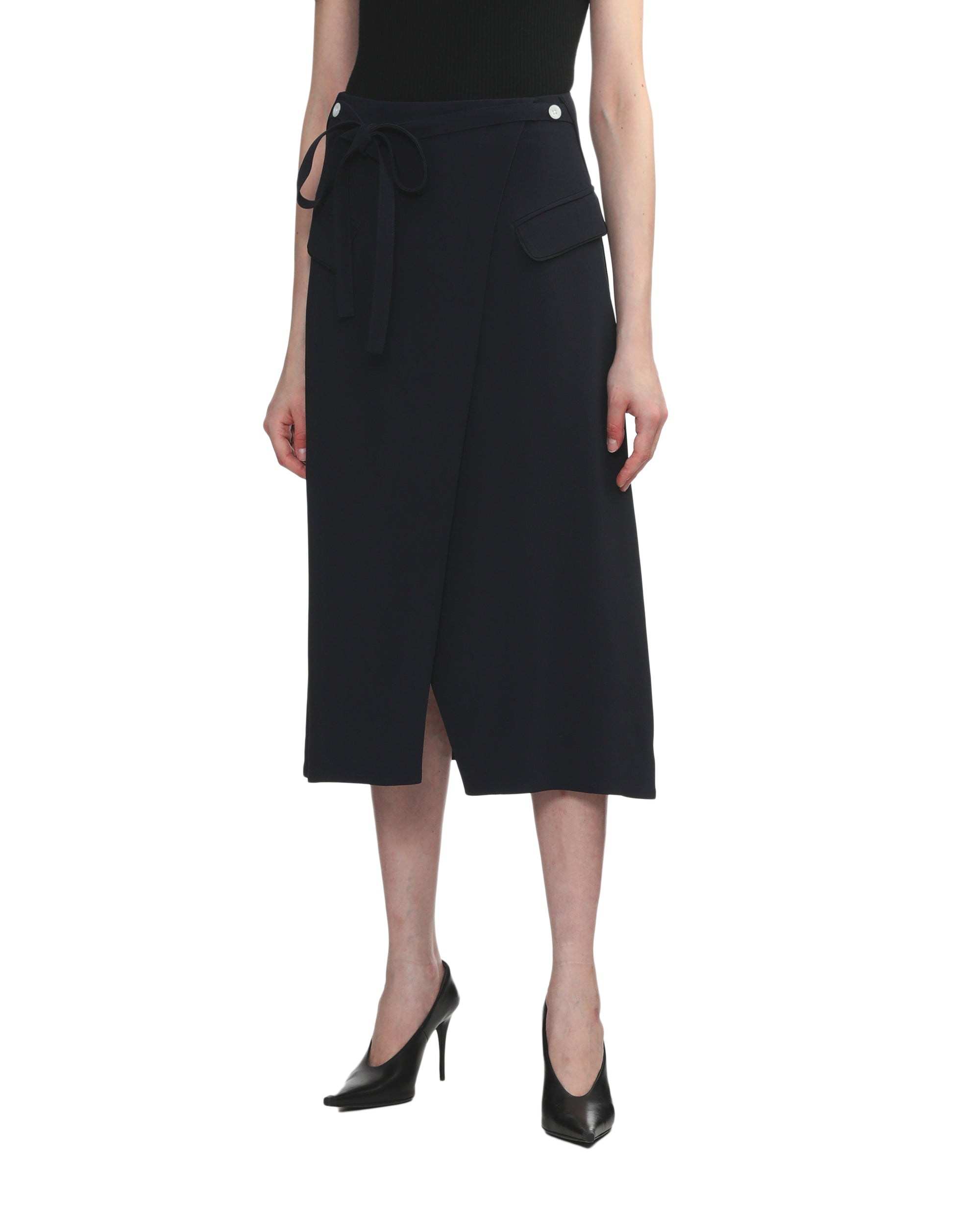 3.1 PHILLIP LIM Faux wrap skirt