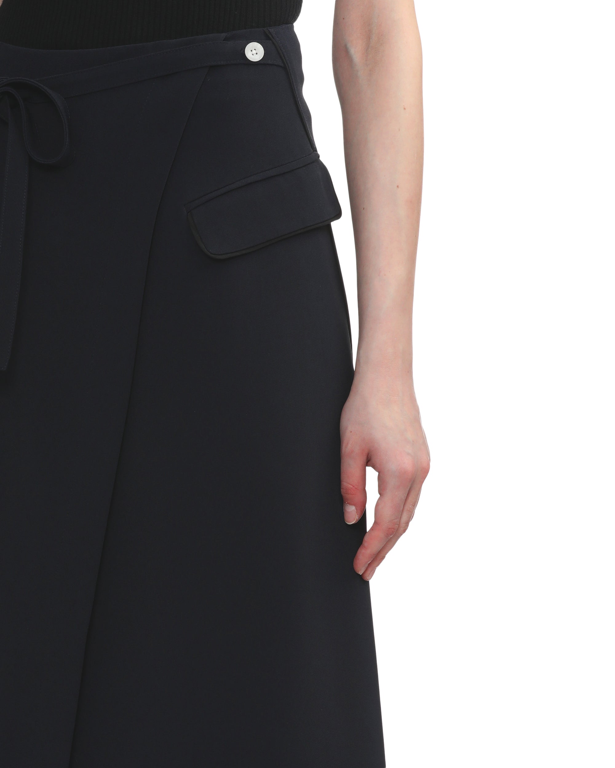 3.1 PHILLIP LIM Faux wrap skirt