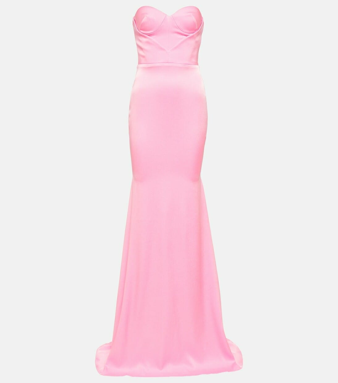 ALEX PERRY ALEX PERRY Barkley strapless satin crape gown