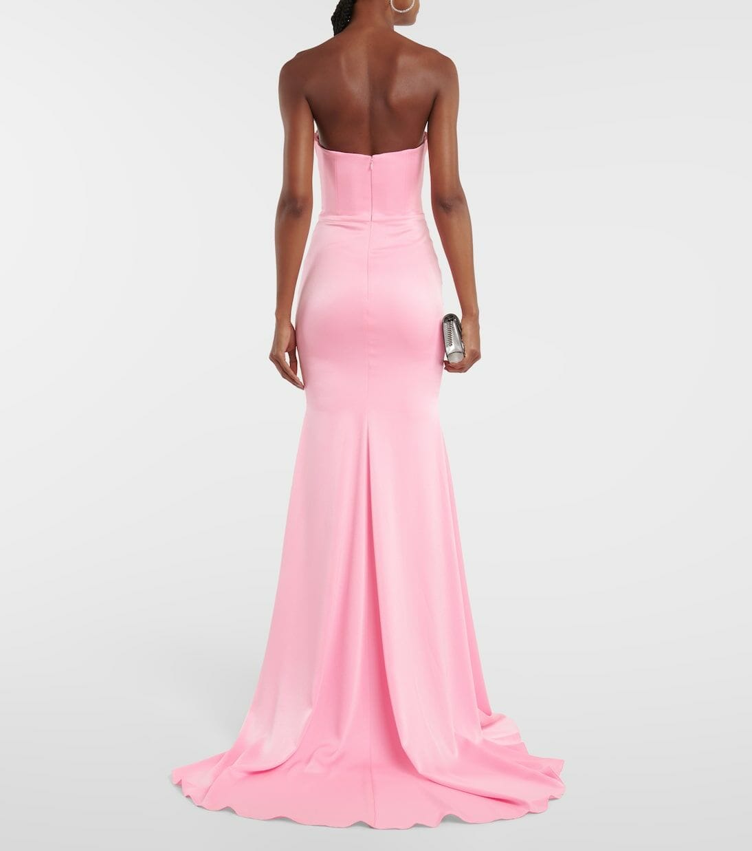 ALEX PERRY ALEX PERRY Barkley strapless satin crape gown