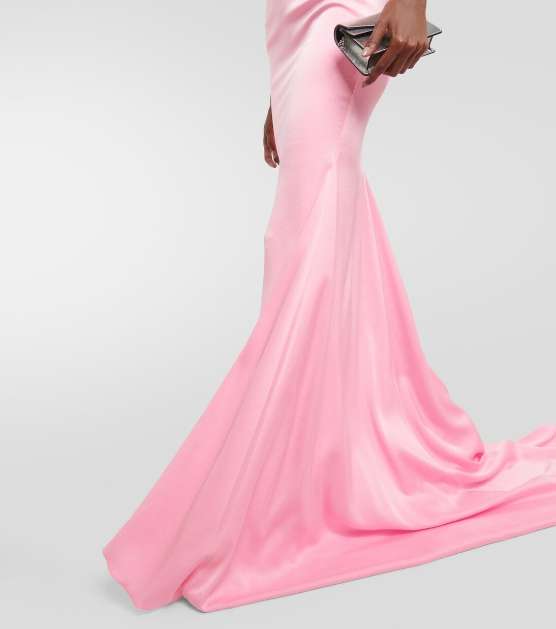 ALEX PERRY ALEX PERRY Barkley strapless satin crape gown