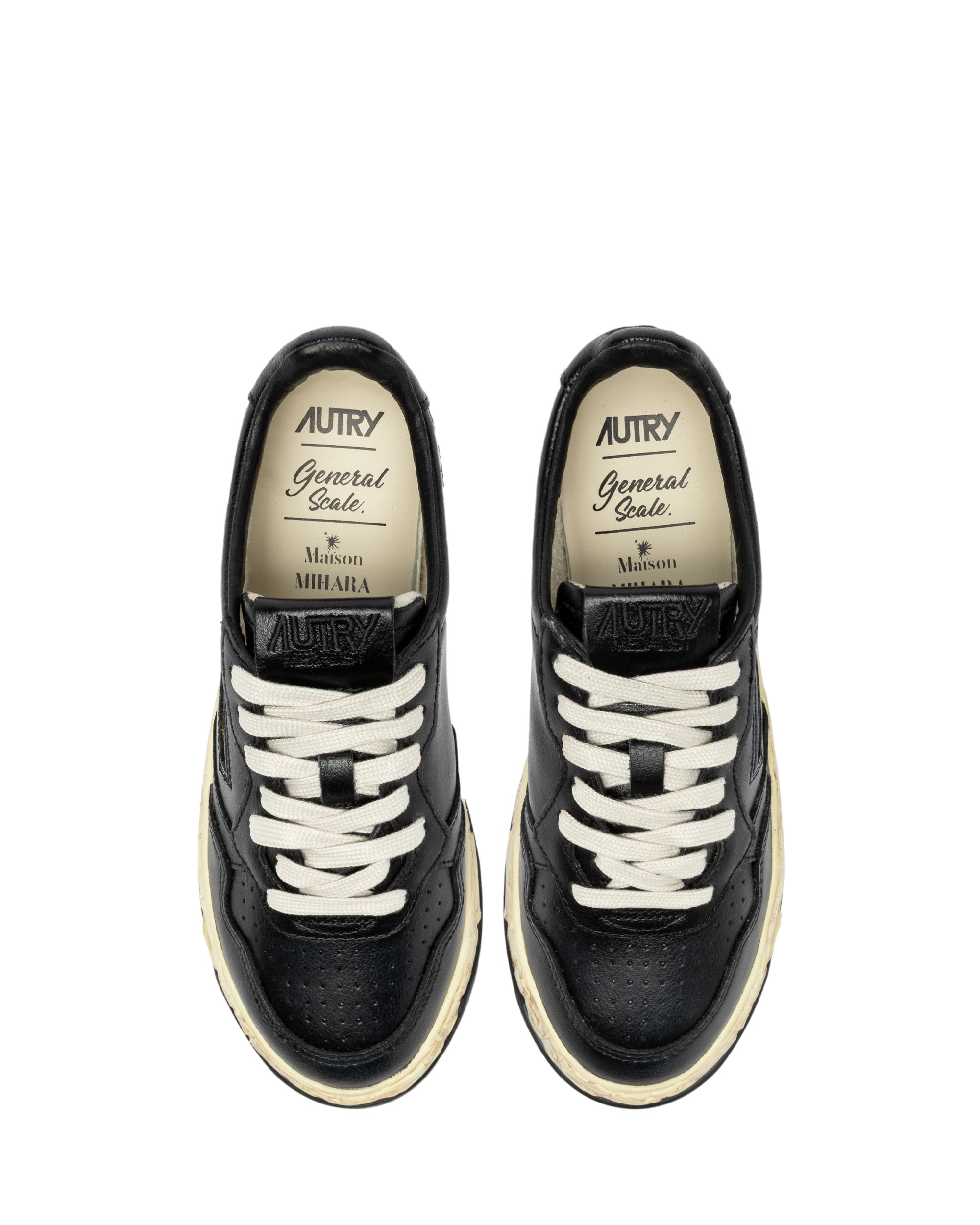 AUTRY X Maison MIHARA YASUHIRO General Scale Medalist low supervintage sneakers