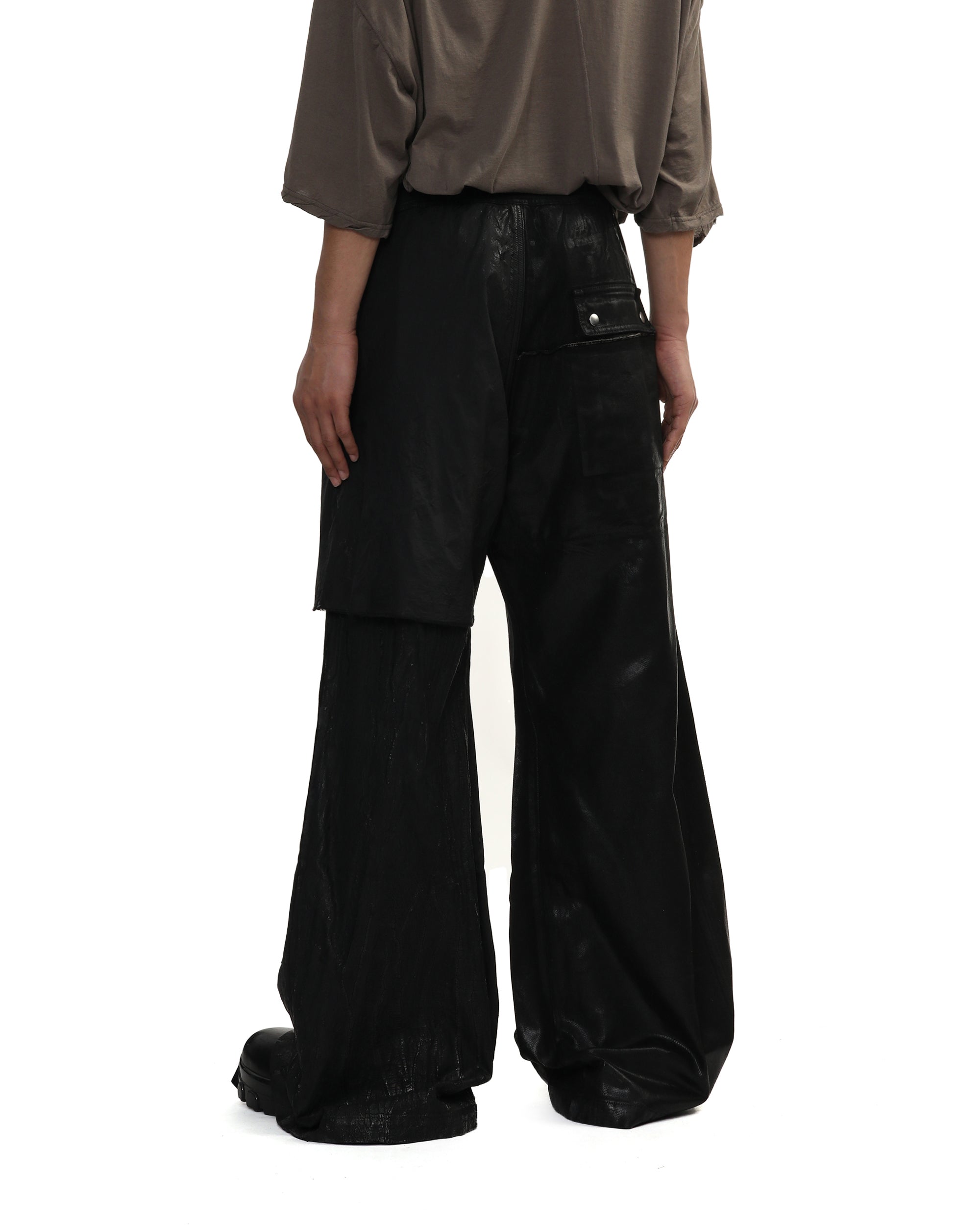 DRKSHDW Layered wide leg trousers