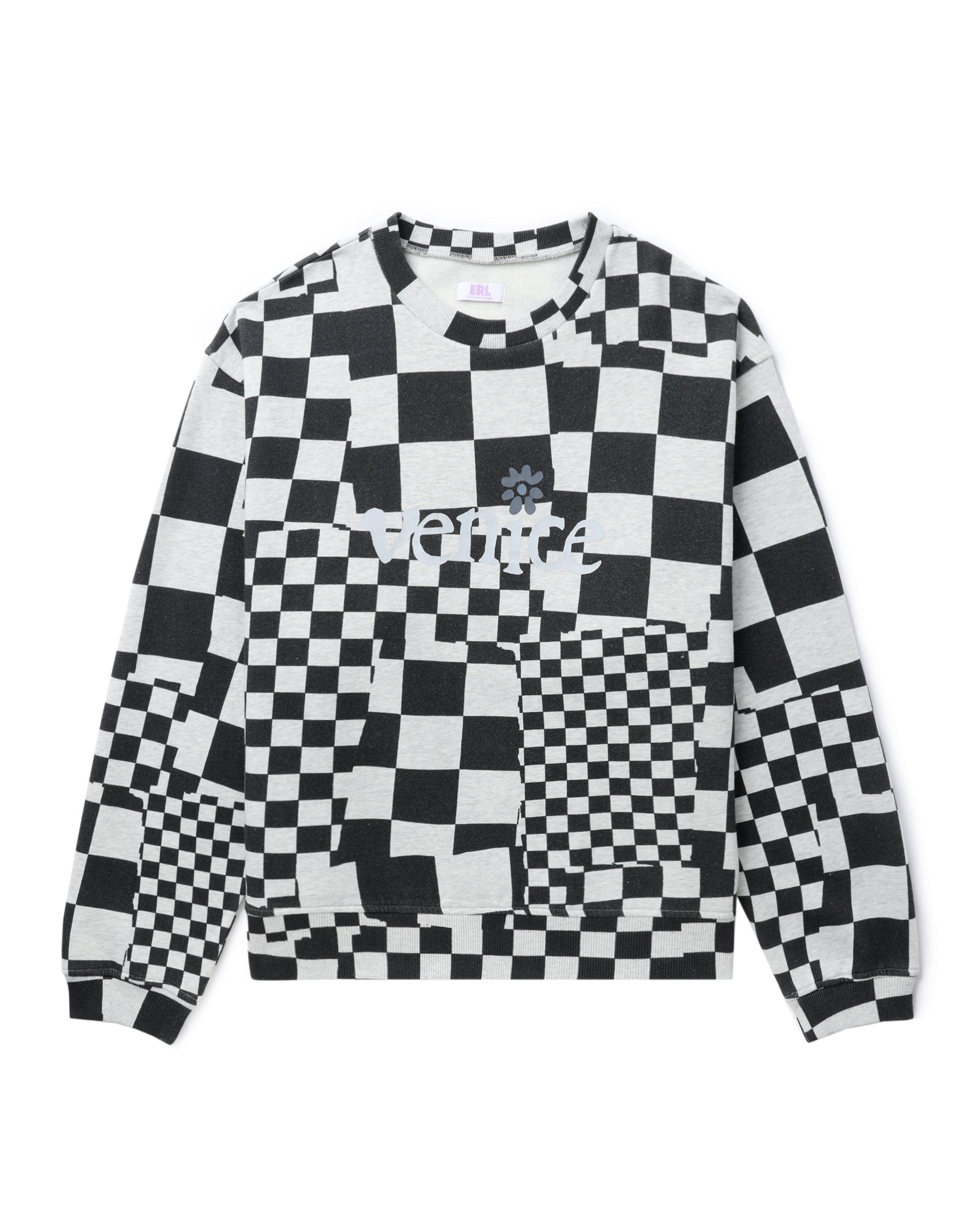 ERL Venice checker sweatshirt