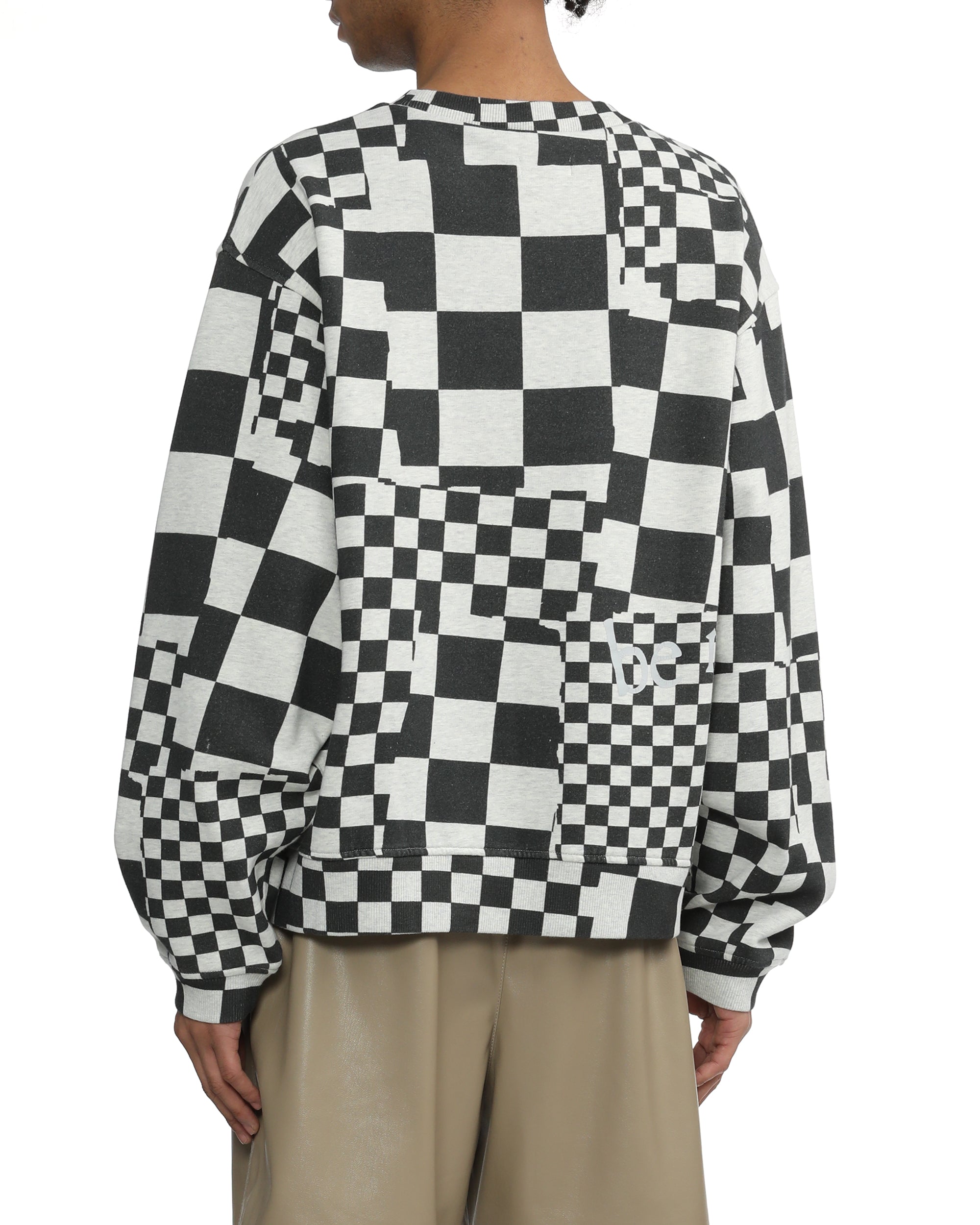 ERL Venice checker sweatshirt