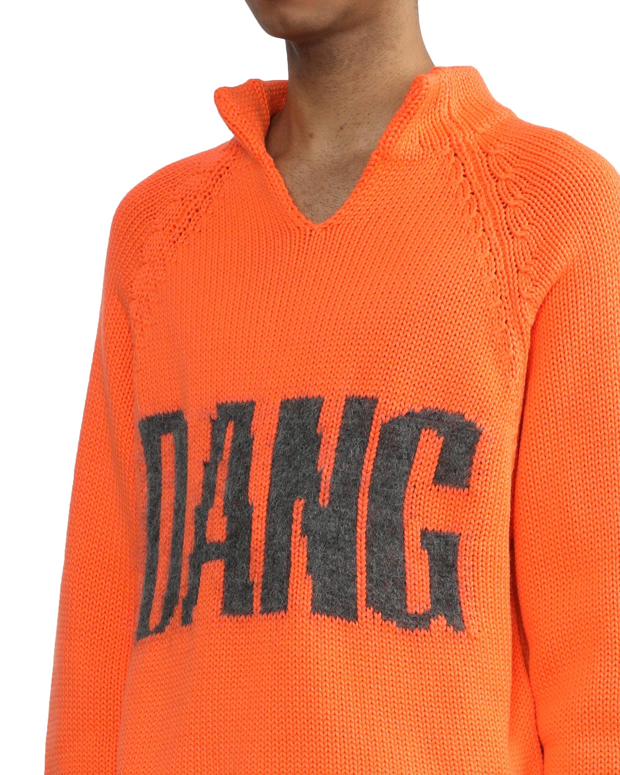 ERL Open neck knit jumper