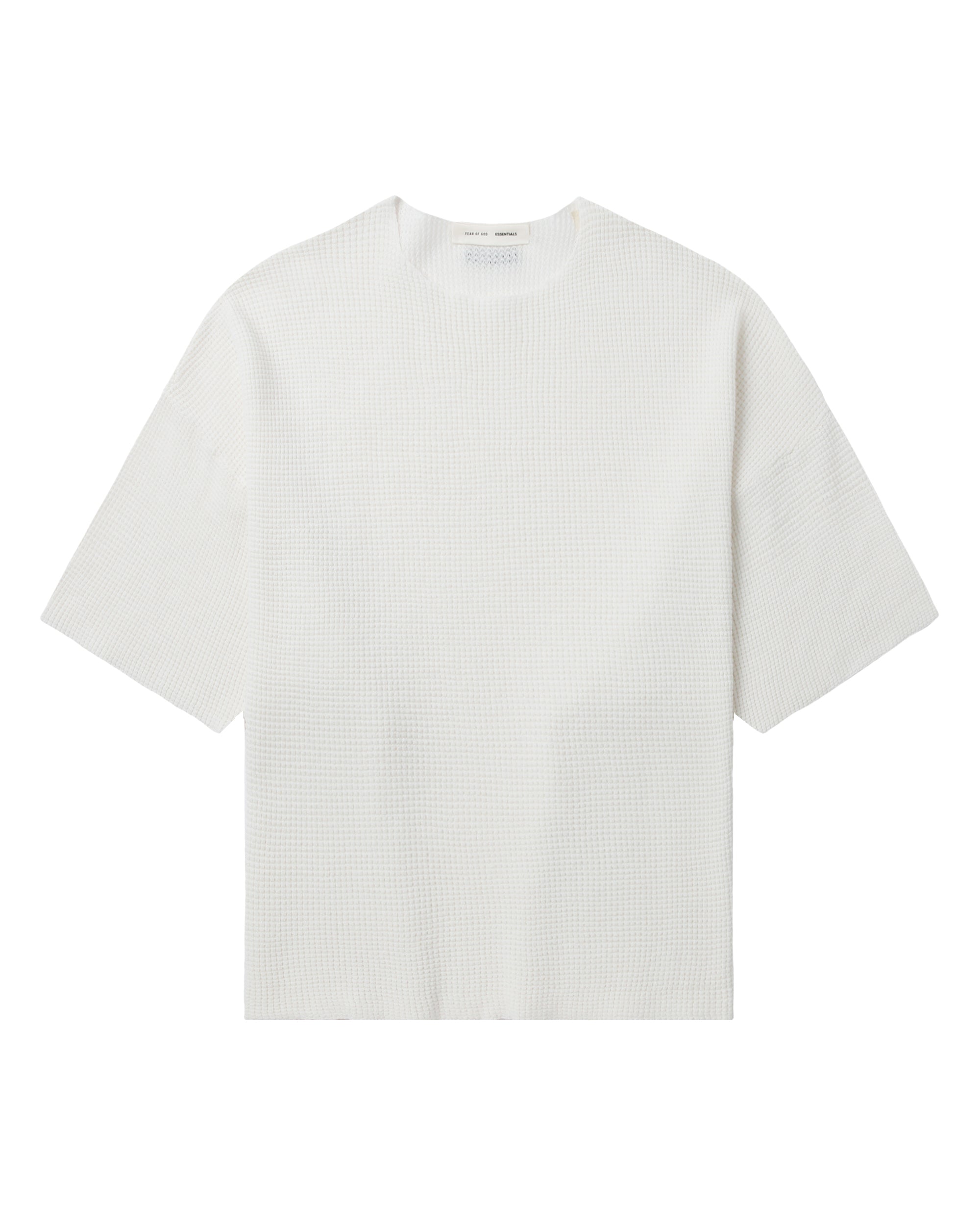 ESSENTIALS Waffle knit tee