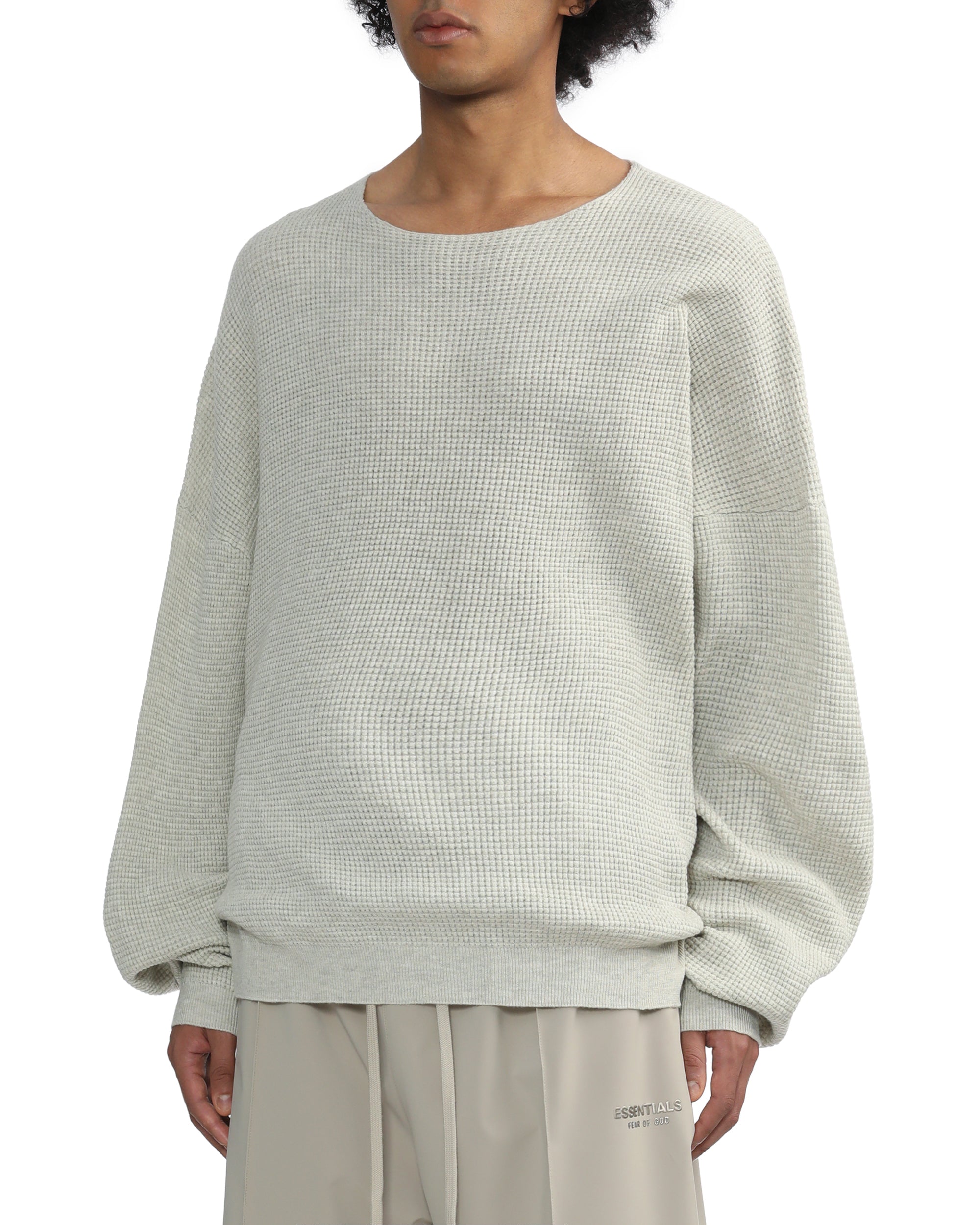 ESSENTIALS Waffle knit sweater