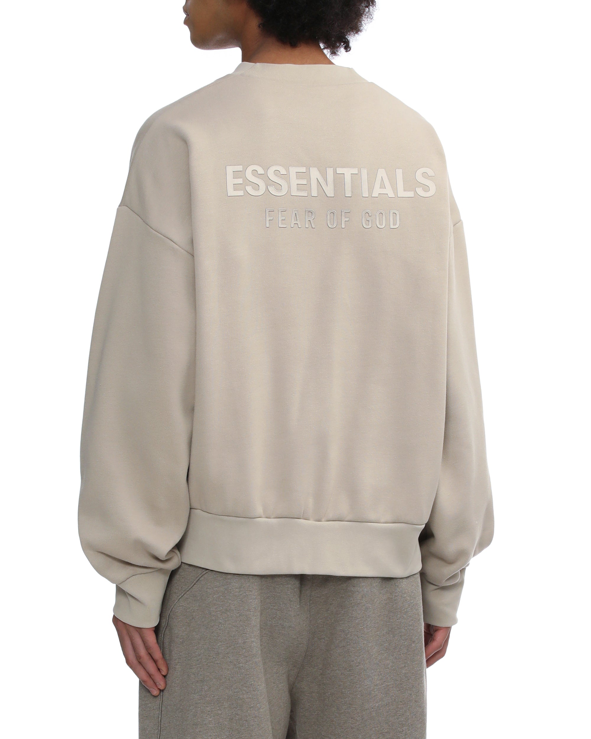 ESSENTIALS Logo back sweatshirt