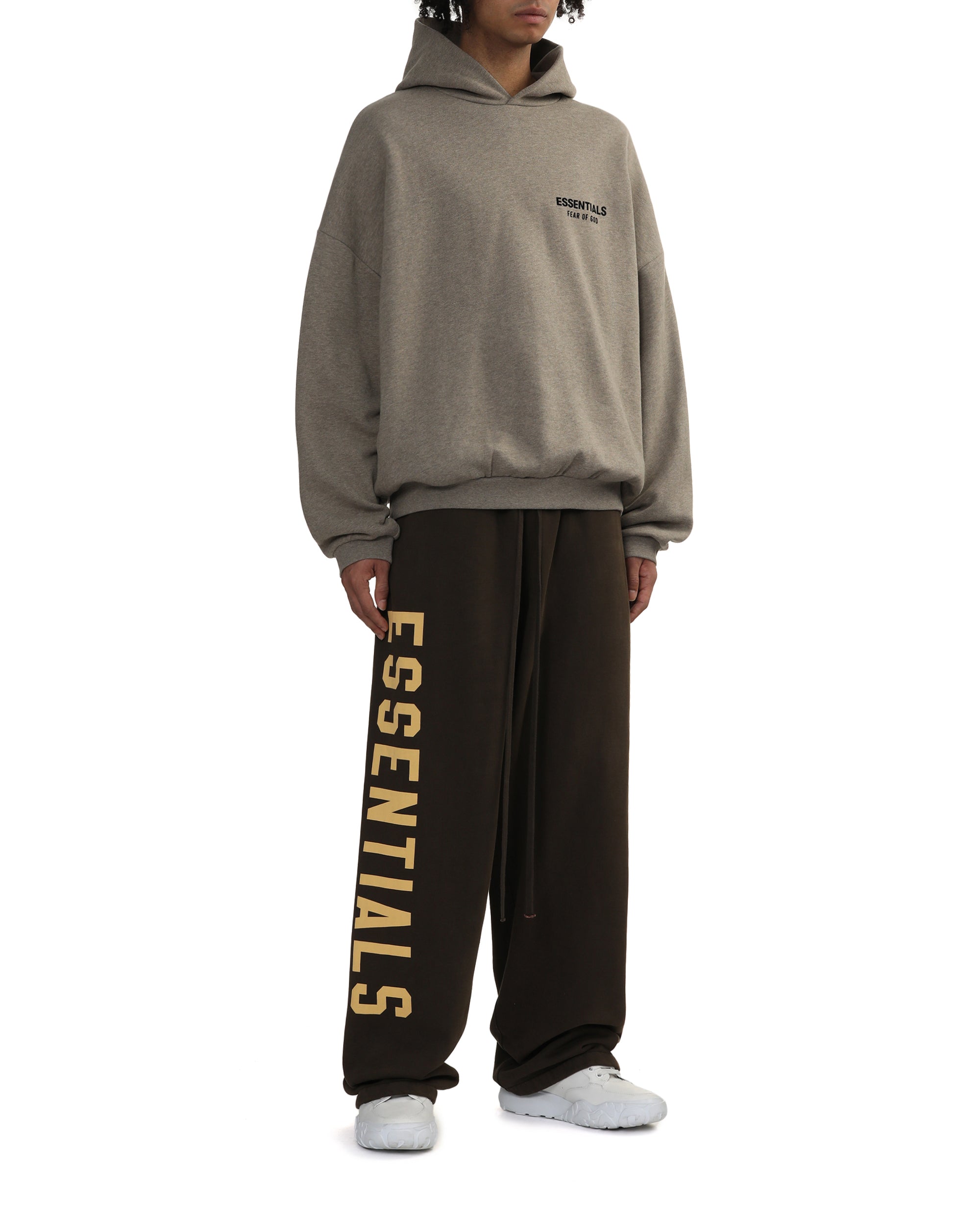 ESSENTIALS Contrasting logo sweatpants