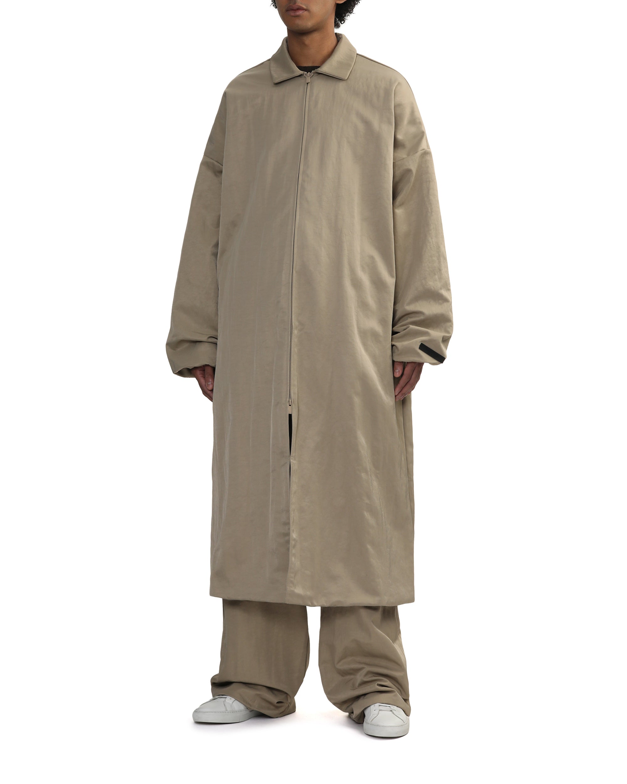 ESSENTIALS Logo longline state coat