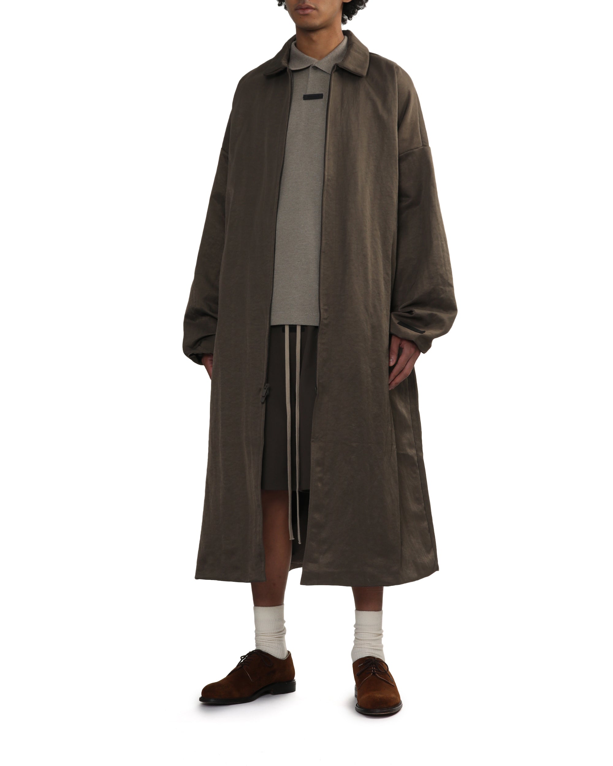 ESSENTIALS Nylon trench coat