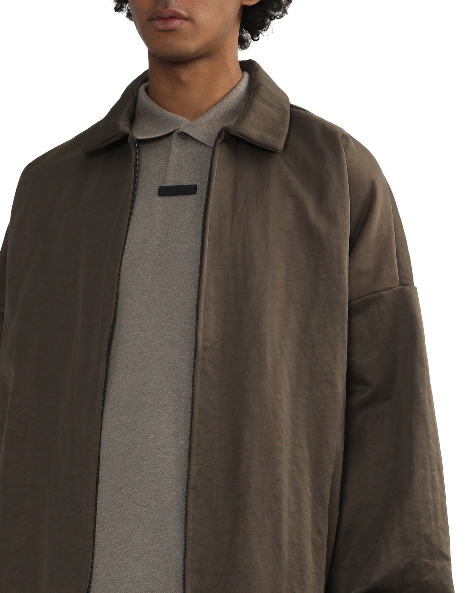 ESSENTIALS Nylon trench coat