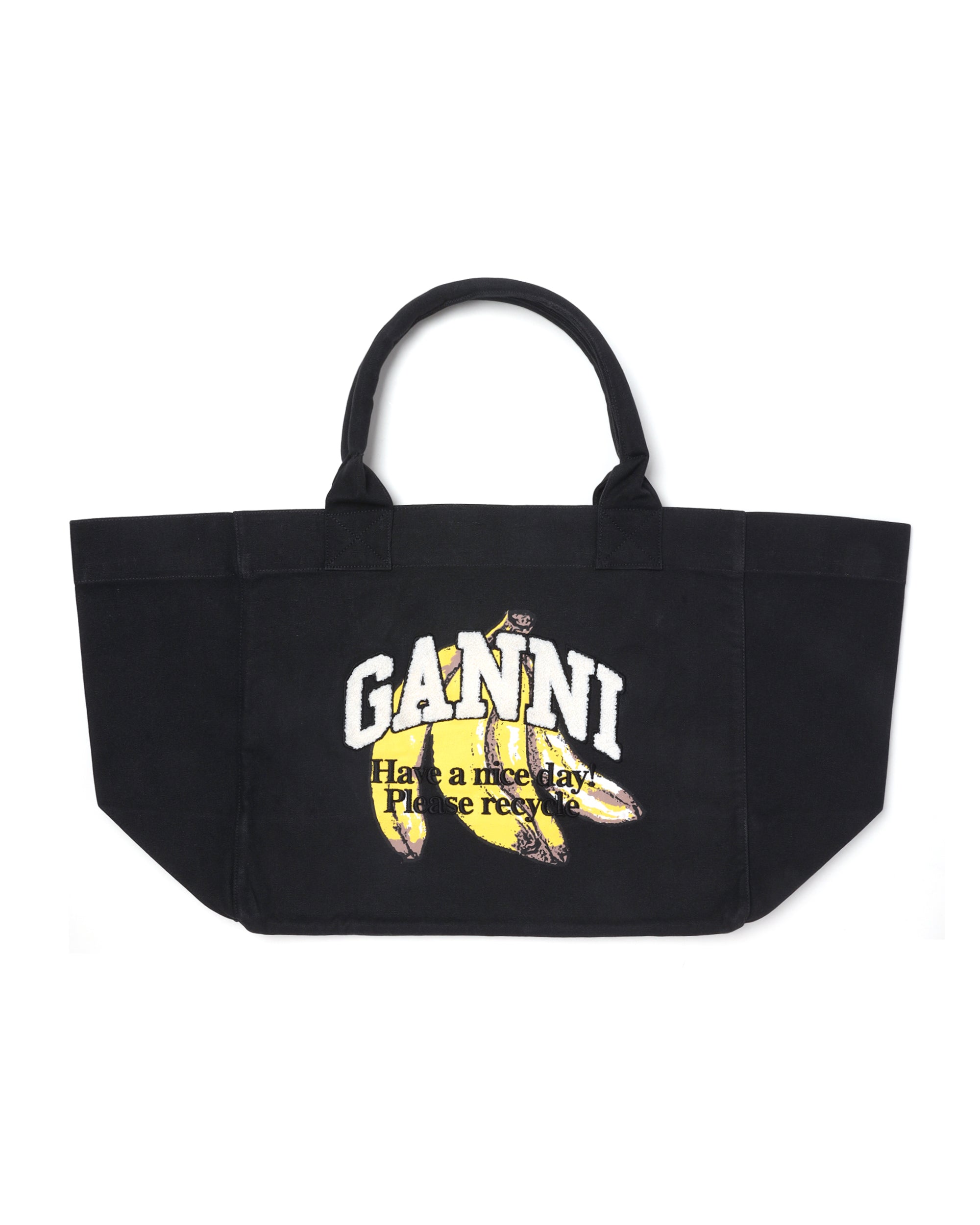 GANNI Graphic tote bag
