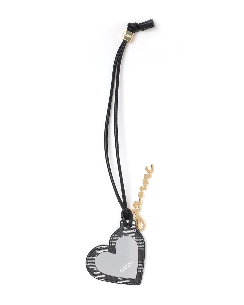 GANNI Bou heart mirror