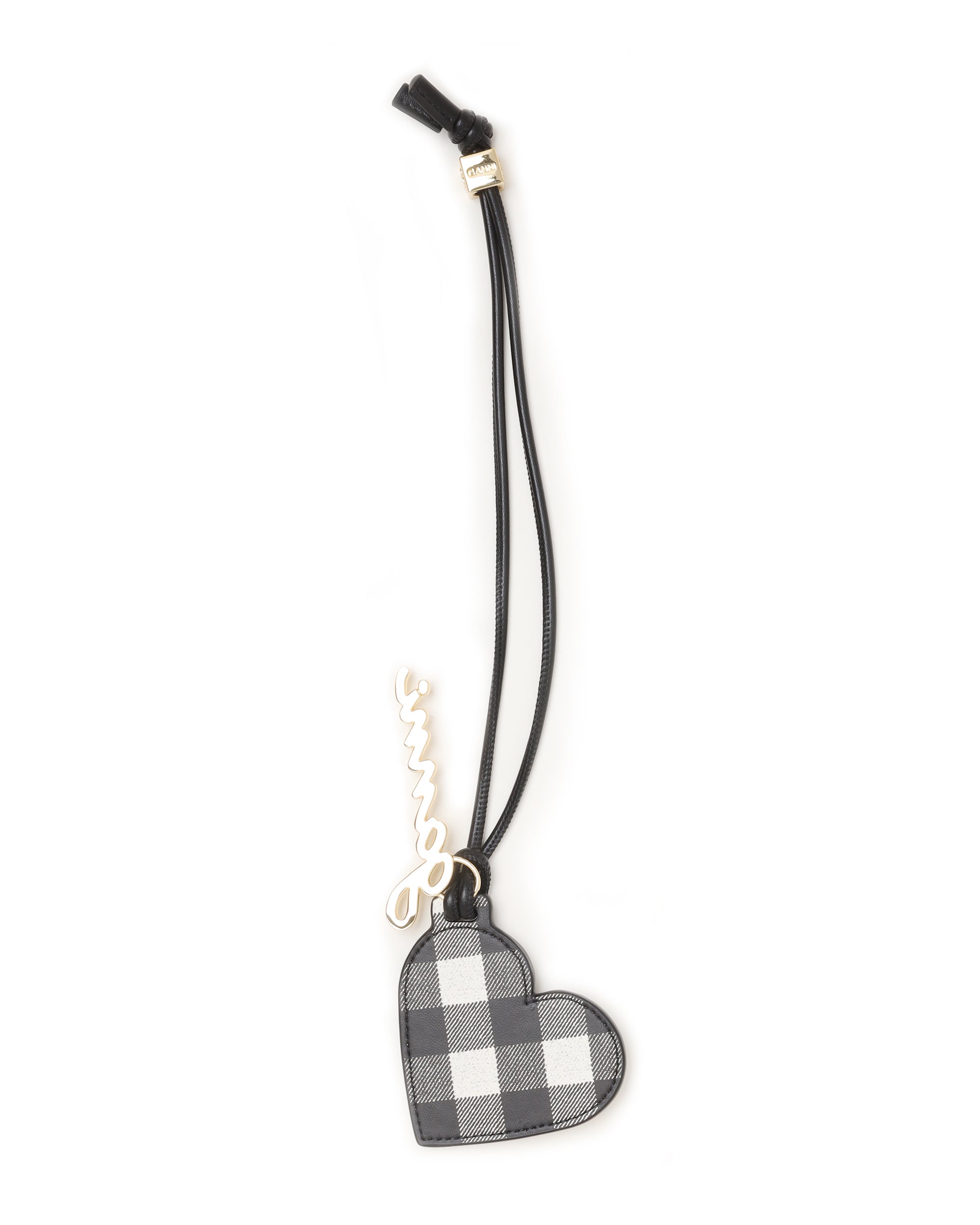 GANNI Bou heart mirror