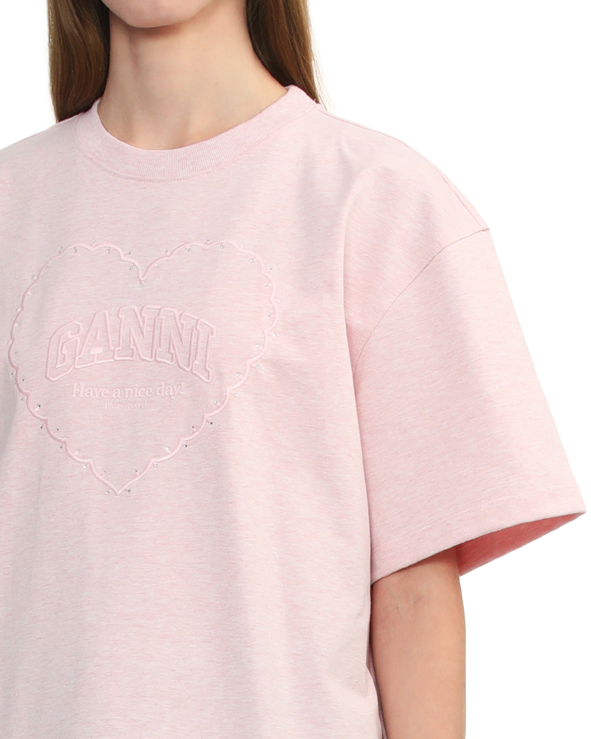 GANNI Heart tee