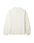 HELMUT LANG Distressed ribbed sweater