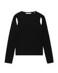 HELMUT LANG Cutout crewneck top