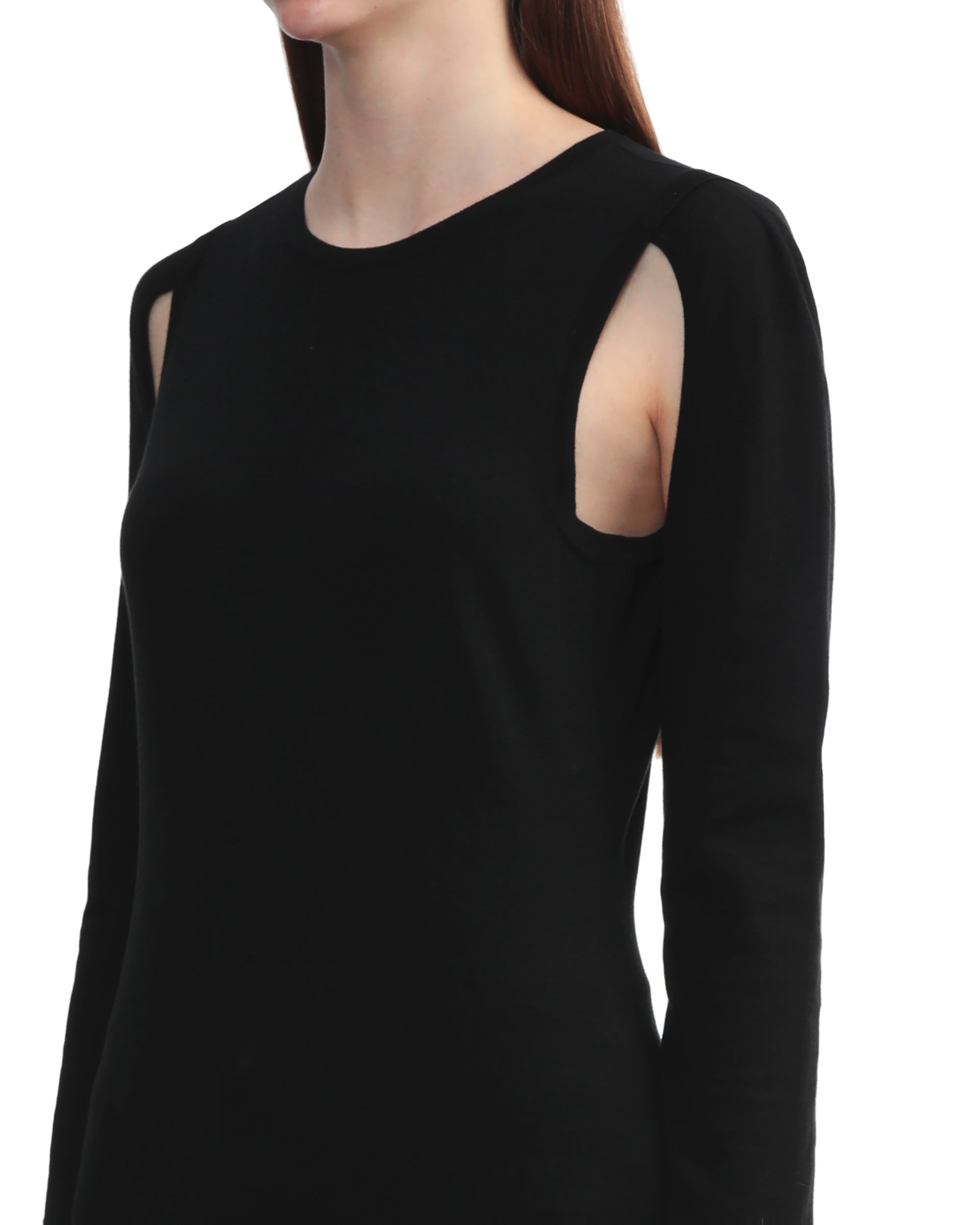 HELMUT LANG Cutout crewneck top