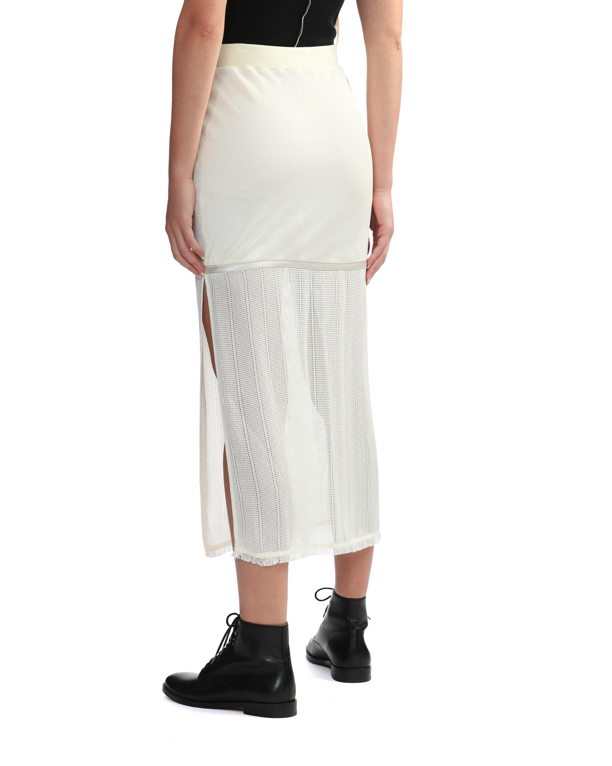 HELMUT LANG Mesh skirt
