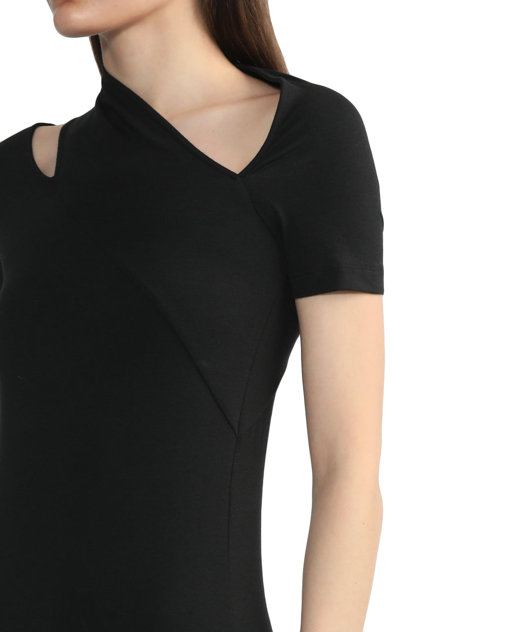 HELMUT LANG Slash tee dress