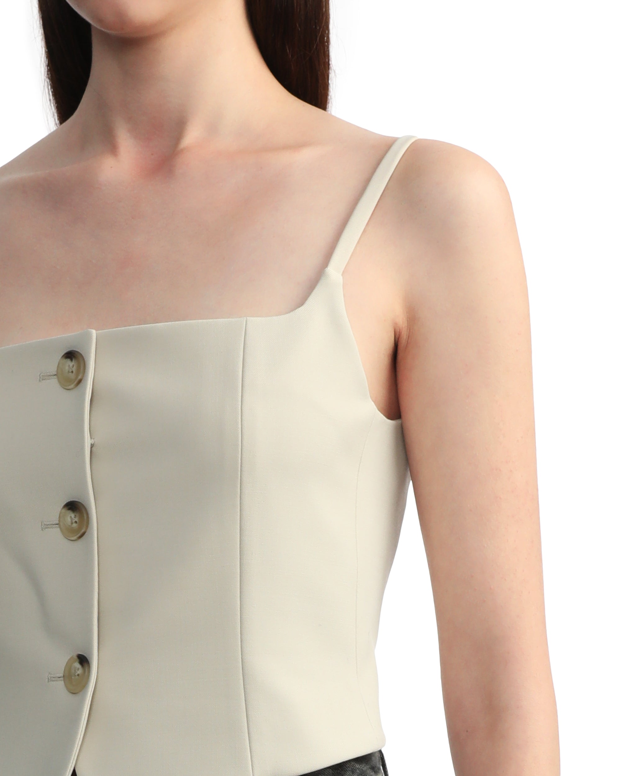 HELMUT LANG Crop blazer top