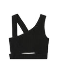 IRO Asymmetric crop top