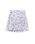 IRO Printed flared skirt