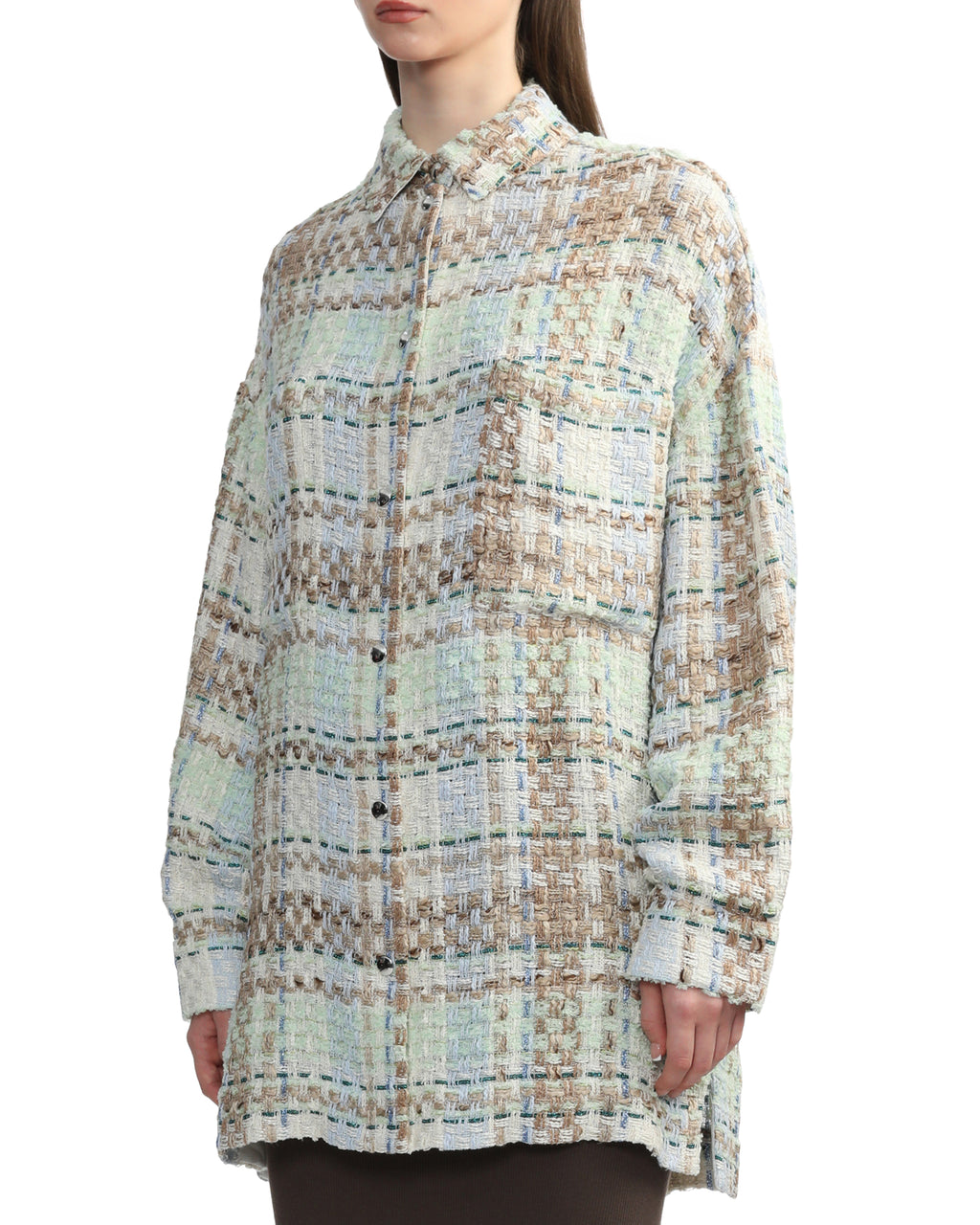 IRO Maryse checked shirt