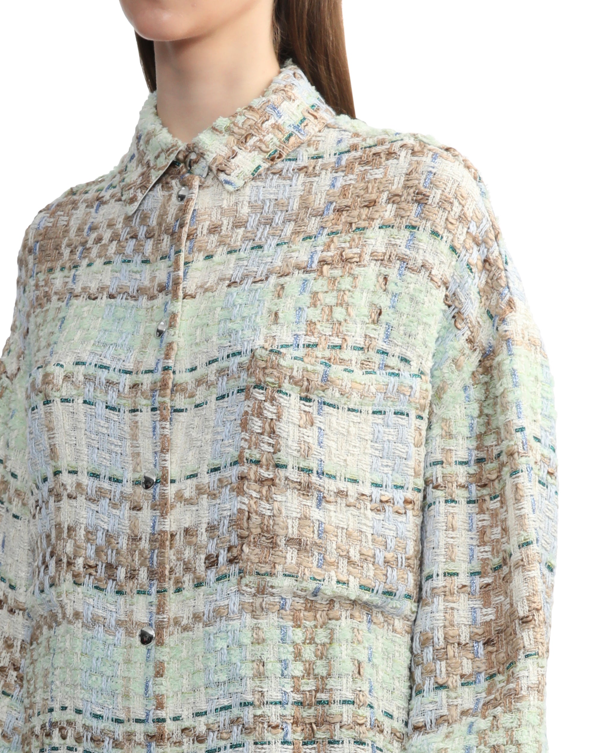 IRO Maryse checked shirt