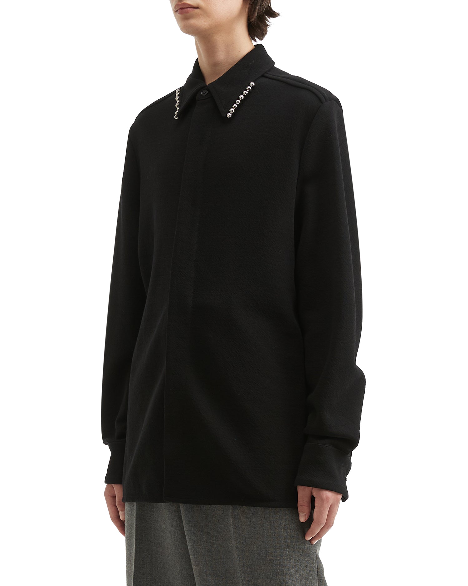 JIL SANDER Stud-collar shirt