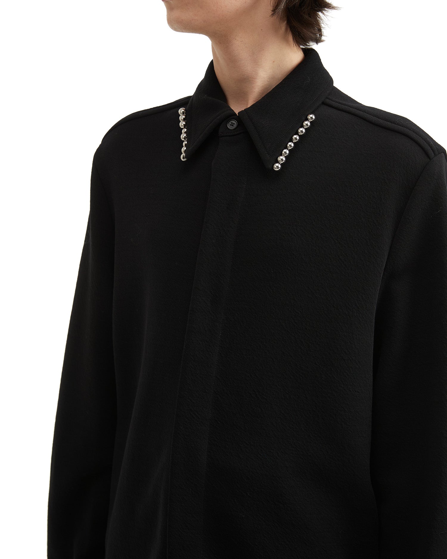 JIL SANDER Stud-collar shirt